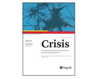 国際自殺予防協会（IASP）「Crisis」に論文が掲載されました